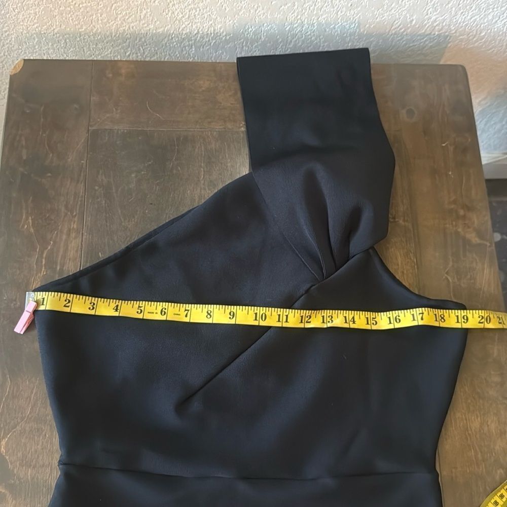 One Shoulder Side Split Asymmetrical Bodycon Midi… - image 8